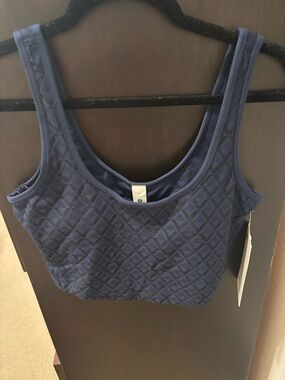 Brand New with tags Lululemon Textured Mesh Tennis Tank
Club Blue 
Size Medium